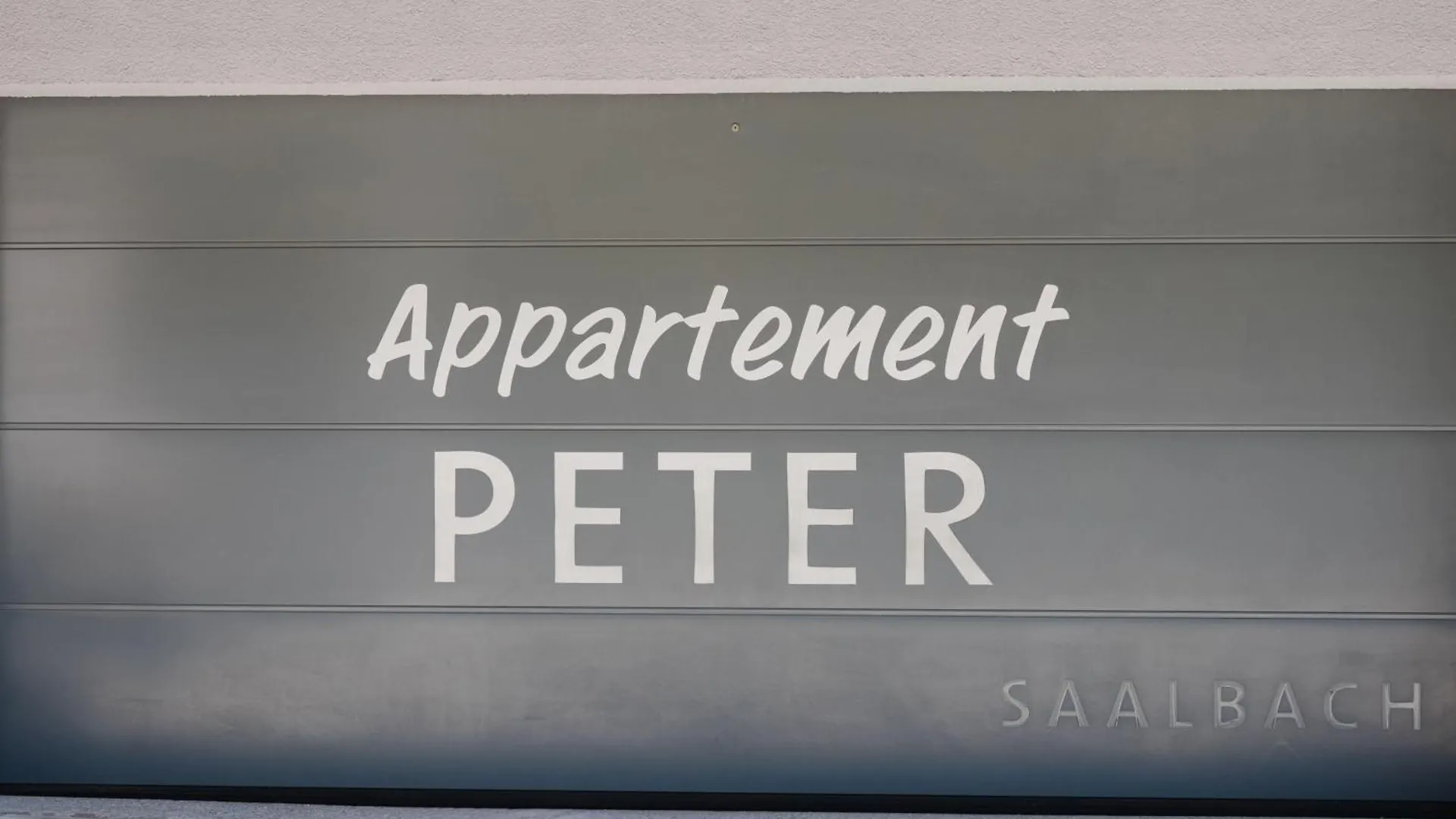 Daire Appartement Peter Saalbach-Hinterglemm